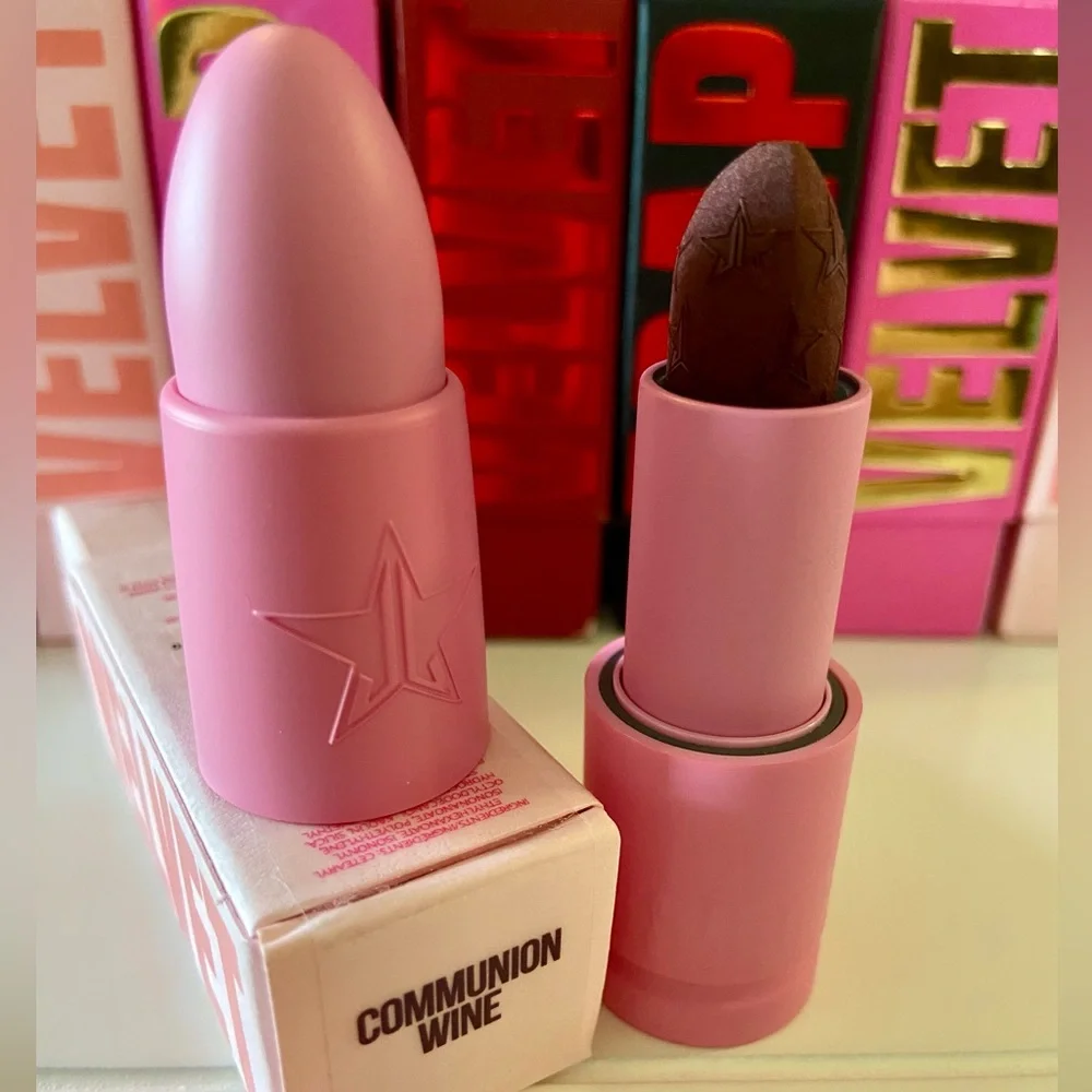 💎 Jeffree Star Velvet Trap Lipstick  ~ Communion Wine New In Box Full-Size